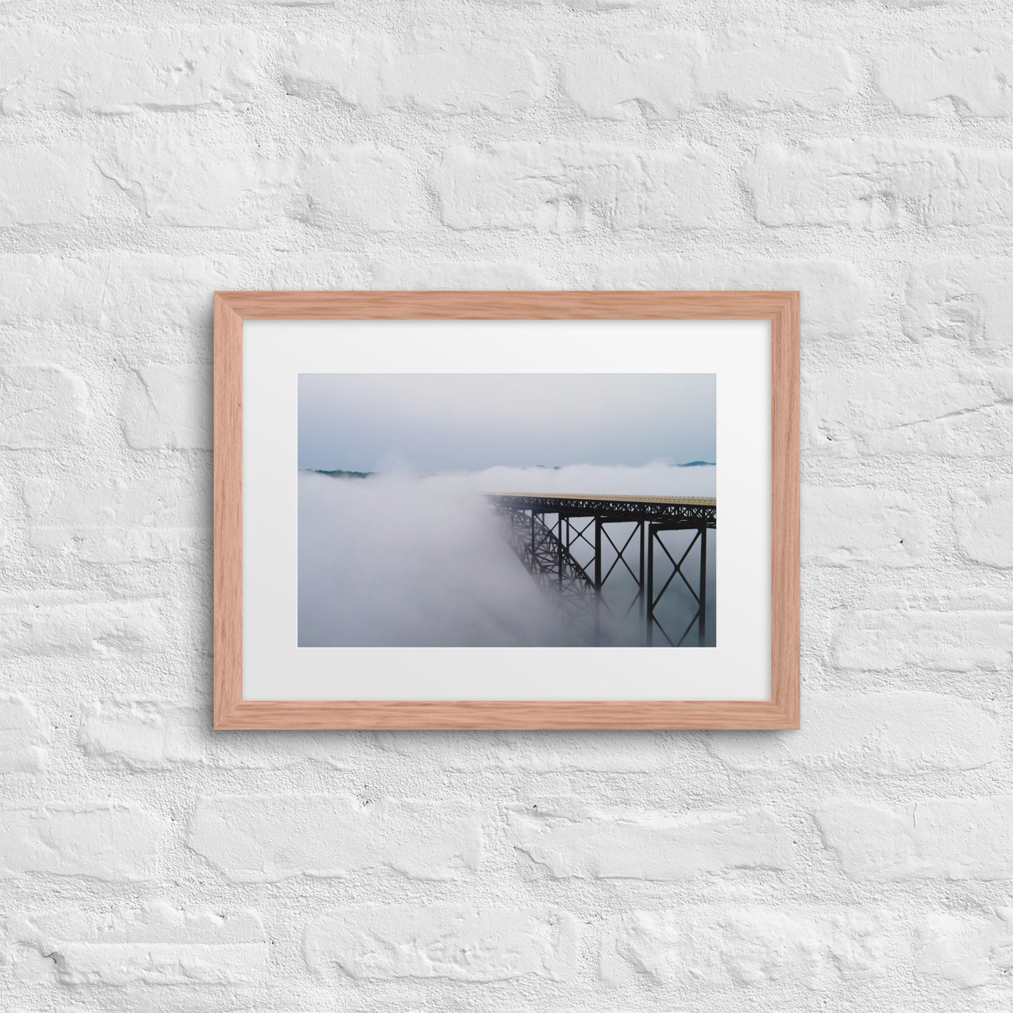 New River Gorge Framed Poster 3