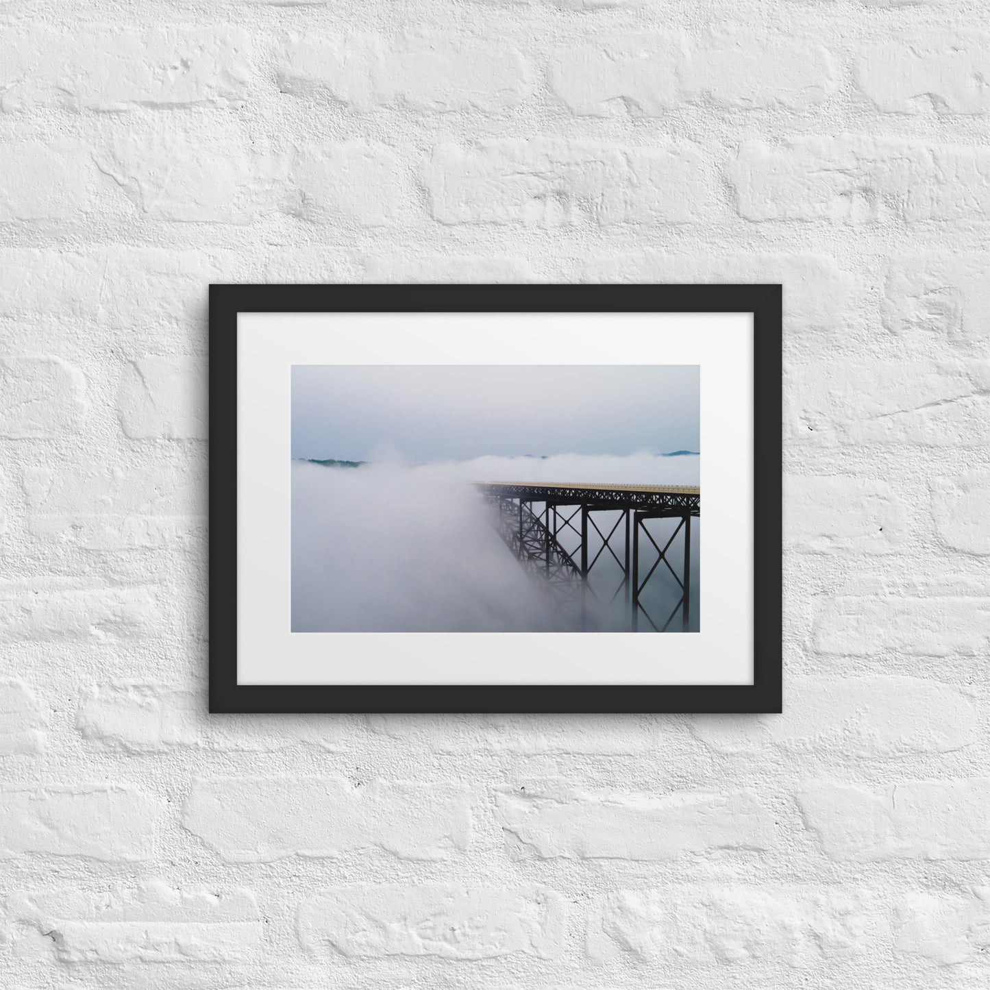 New River Gorge Framed Poster 3