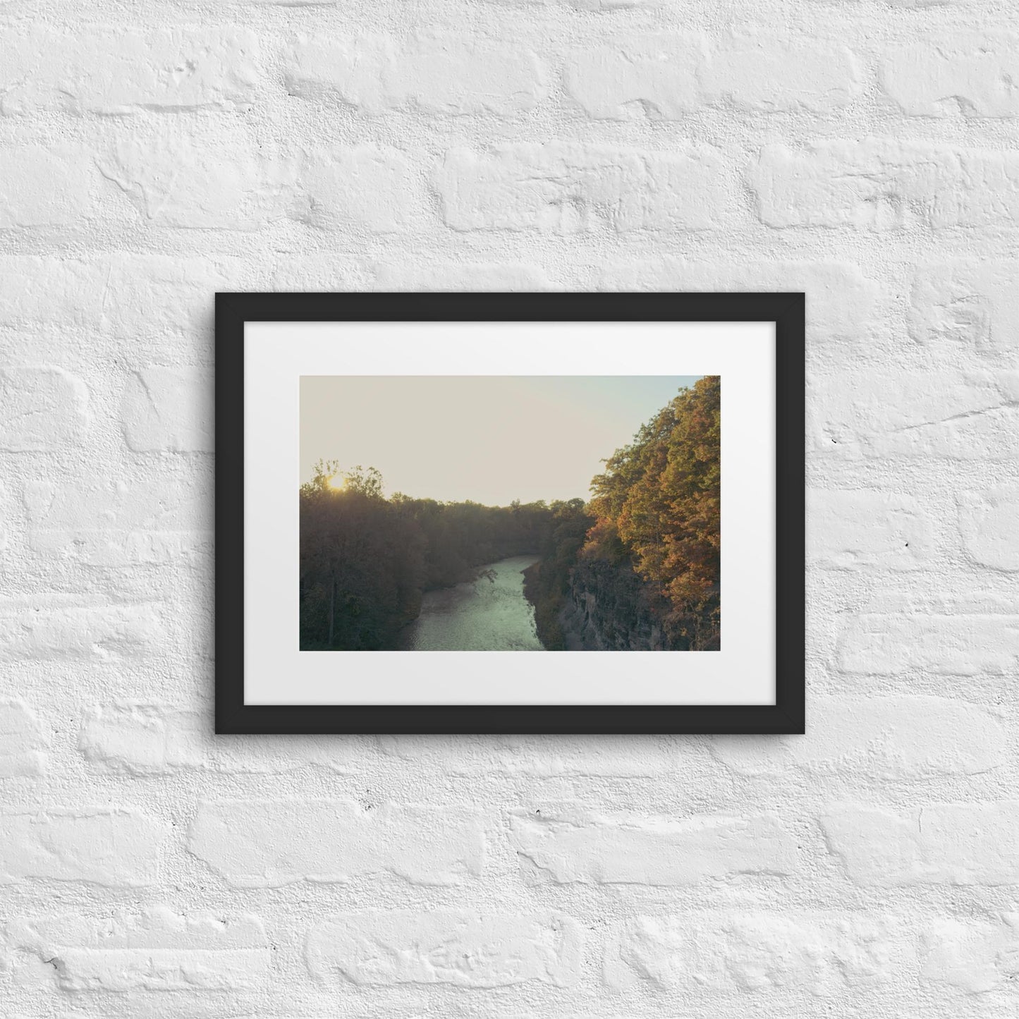 18 Mile Creek Framed Poster