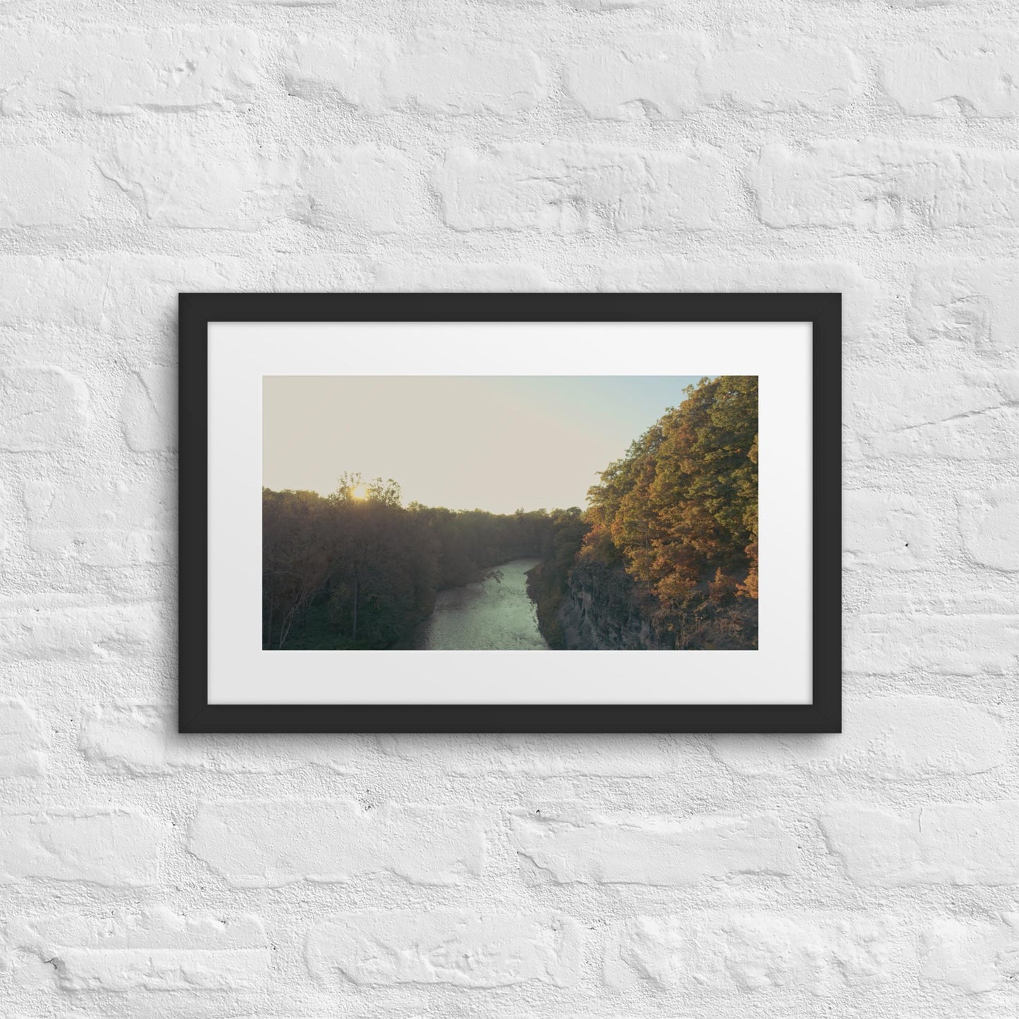 18 Mile Creek Framed Poster