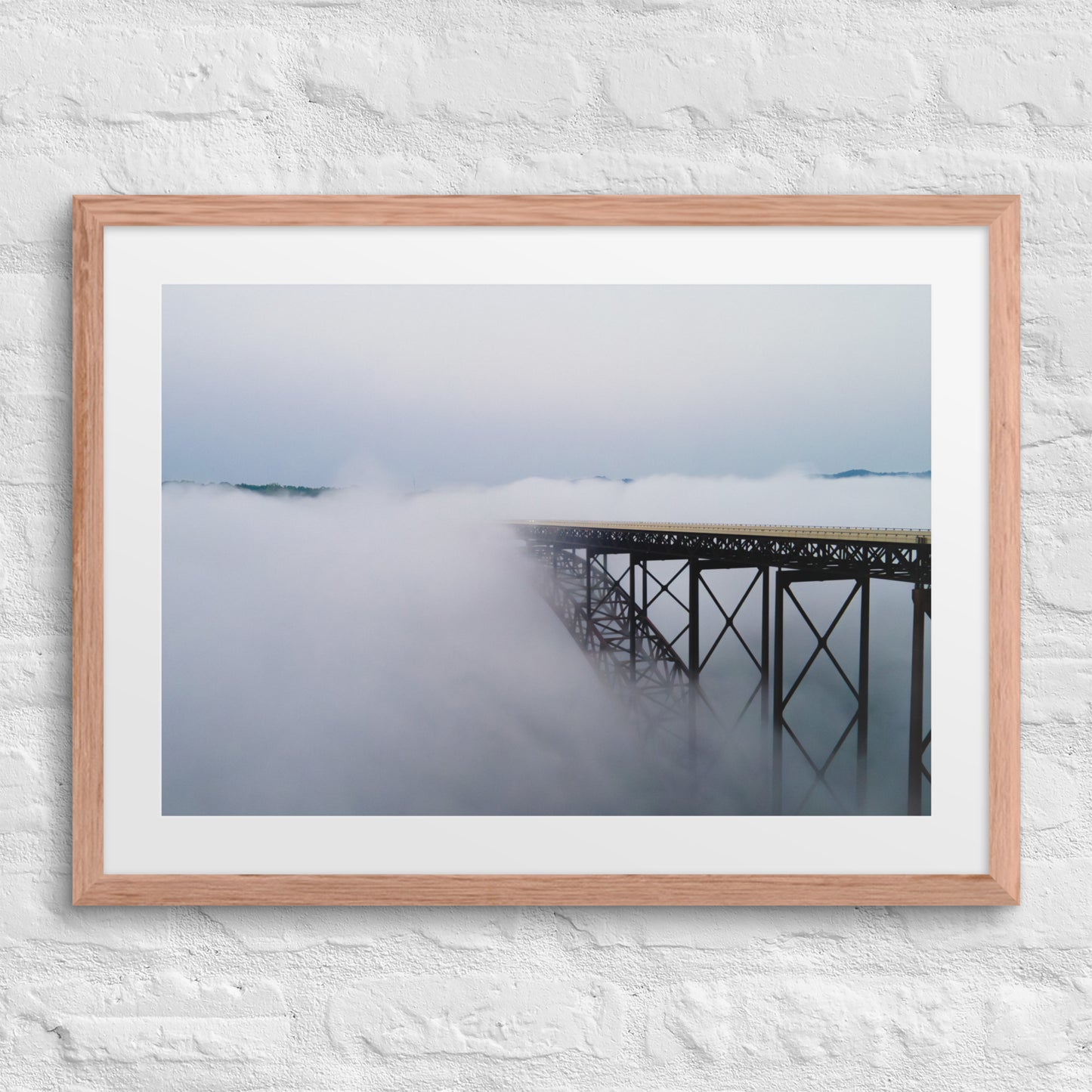 New River Gorge Framed Poster 3